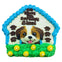 Dog House Cake with Portrait -  8 inches